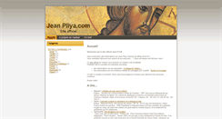 Desktop Screenshot of jeanpliya.com