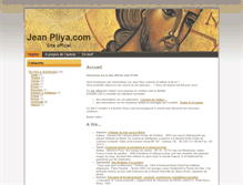 Tablet Screenshot of jeanpliya.com